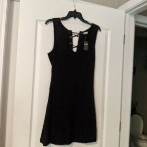 Hollister Black Lace Sleeveless Dress - New with Tags - Size 5